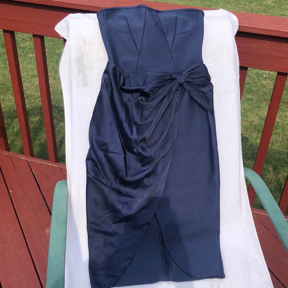 Strapless dress